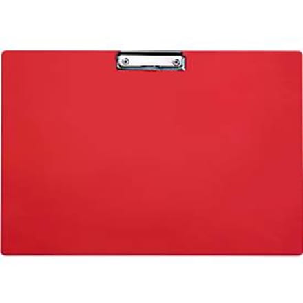 ALCO klembord, A3 liggend, kunststof, rood