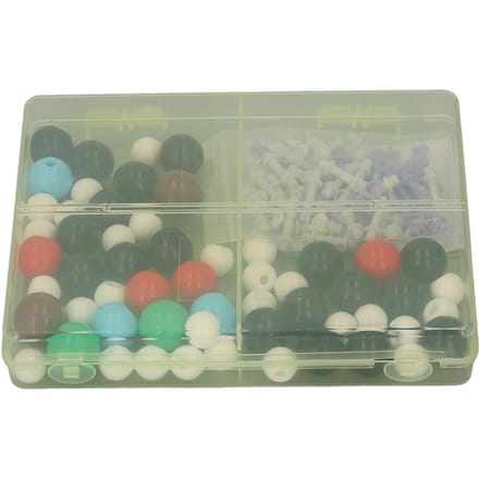 Scheikunde Moleculaire Modelset Kleurrijke PP Ballen H C O N Cl Br Moleculaire Structuur Model voor School gray