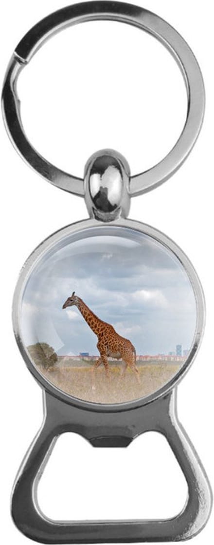 Bieropener Glas - Giraffe