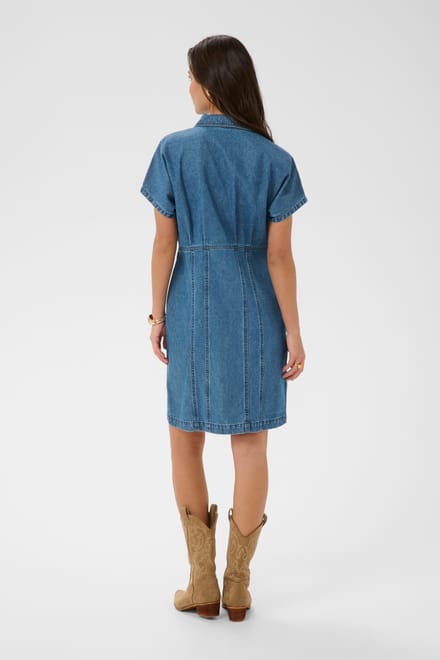 Dames denim jurk KAFFE KAValena