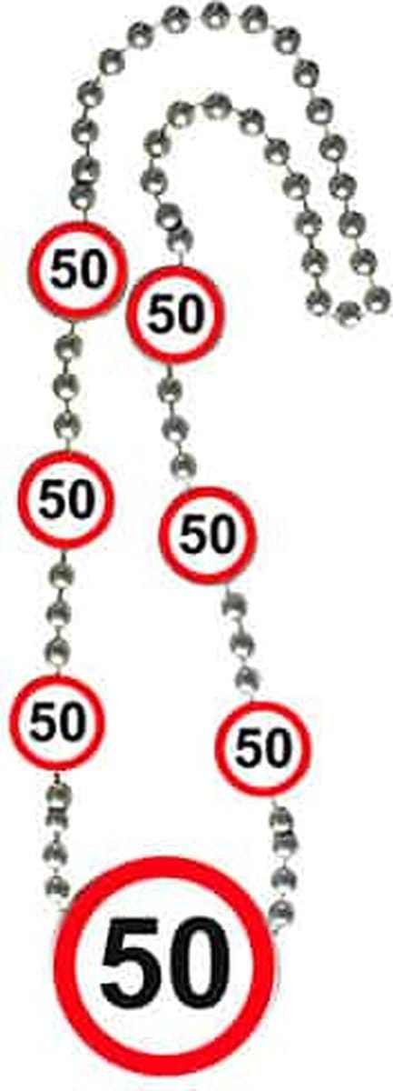 Folat - Ketting verkeersbord 50