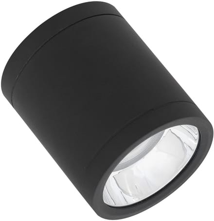 Ledvance LED Downlight Surface IP65 Aluminium Zwart 15W 1575lm 36D - 830 Warm Wit | IP65