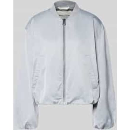 regular fit blouson met baseballkraag