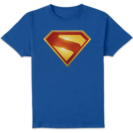 DC Comics Superman 3D Superman Logo Unisex T-Shirt - Blue - M