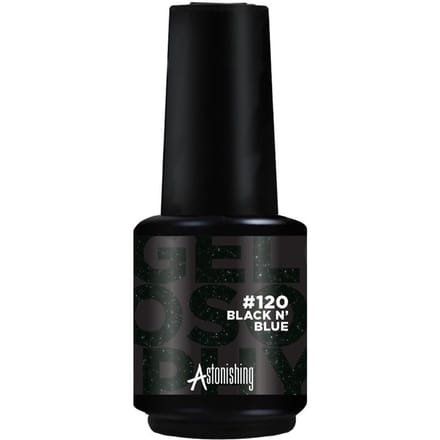 Astonishing Gelosophy 120 BLACK N BLUE 15ml