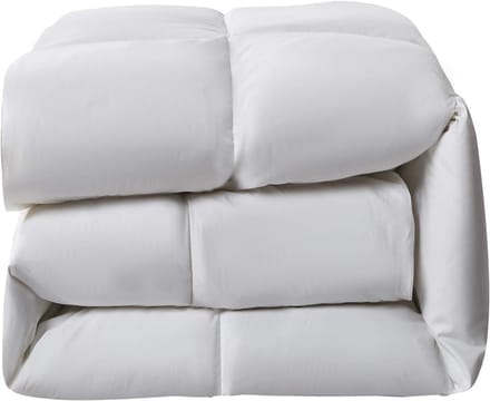 Famanu - Ganzendons dekbed 233 draadtelling, extra warm, volle/koningin formaat – Wit