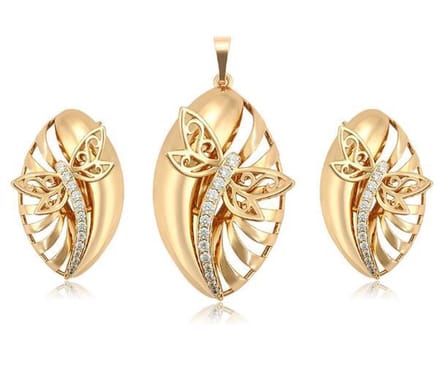 N3 Collecties Vergulde Prachtige Sieraden Sets Voor Vrouwen