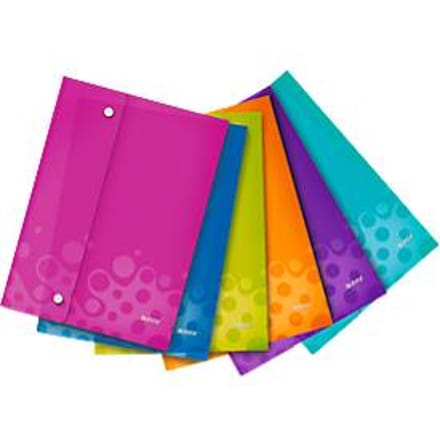 LEITZ® documentenmap Wow, A4, drukknoop