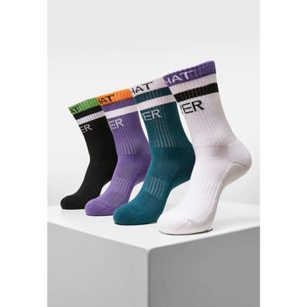 Urban Classics - Whatever 4Pack Sokken - 35/38 - Multicolours