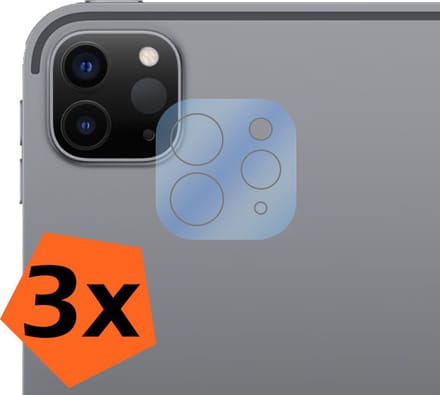 Camera Lens Protector - 3 Stuks - Geschikt voor Apple iPad Pro (2024/2025) - 11 inch - Camera Screenprotector - Gehard Glas - Beschermglas - Tempered Glass - Screen Protector