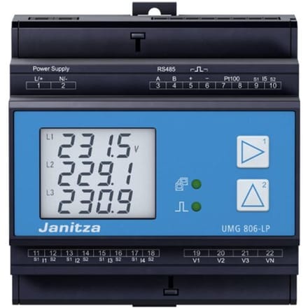 Janitza UMG 806-LP (UL) Energieanalysator