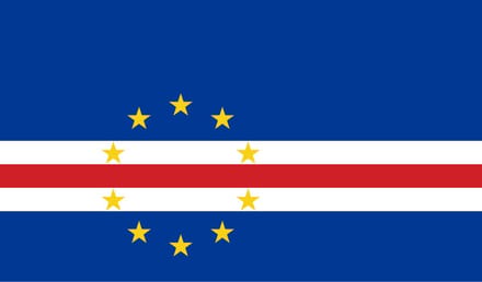 Vlag Kaapverdië 300x450cm