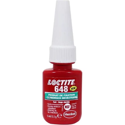 Loctite 232668 Borgmiddel hoge sterkte - 5 ML - Groen