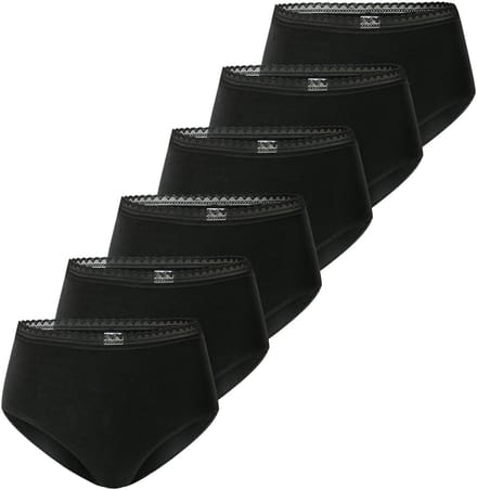 Schiesser Dames midi slip 6 pack 95/5 Modern Cotton