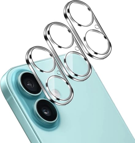 Casemania Camera Lens Shield Geschikt voor Apple iPhone 17 - 3 Stuks - 3x Gehard Glas Camera Lens Protector - Camera Bescherming