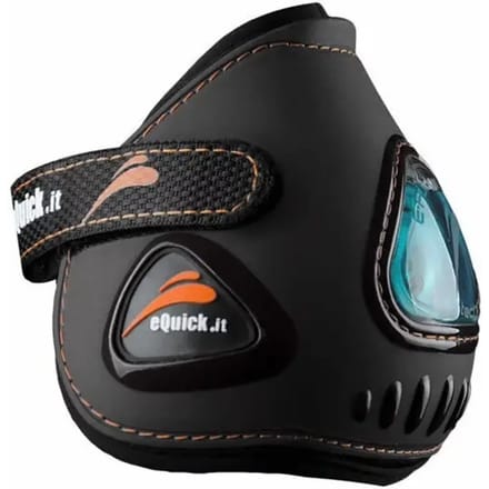 Elastische paardenvetlock met knoopsluiting eQuick eUp mini