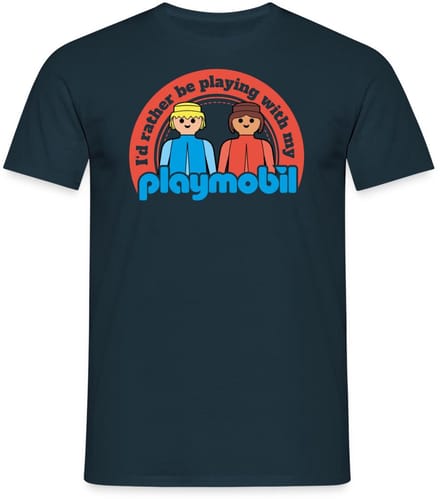 Playmobil Logo Voor Playmobil Liefhebbers T-Shirt Heren