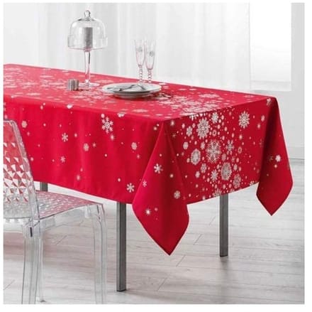 Promo Linnen Kersttafelkleed Rechthoekig Anti-Vlek - Constellation