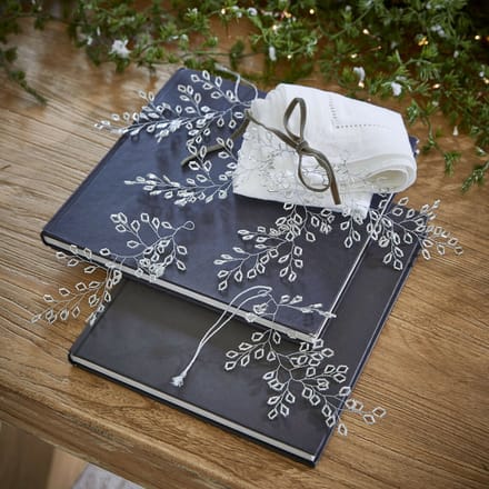 LOBERON Ornament set van 6 Alruna zilverkleurig
