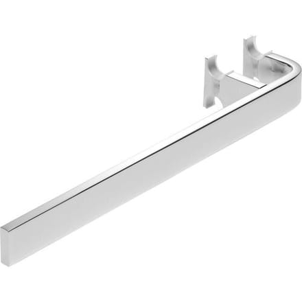 Kermi Credo Plus towel bar open at the side for installation length 75 cm, version fastening right ZC01070003