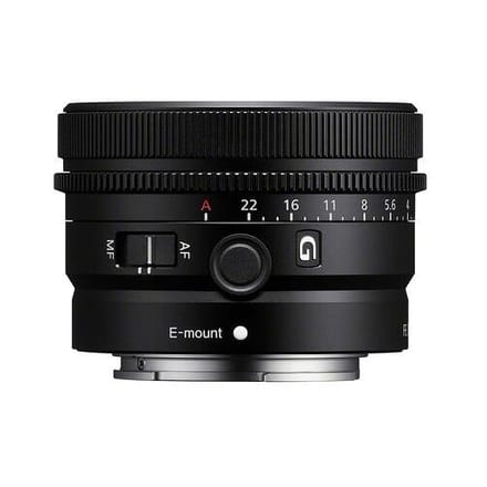 SEL 40mm f/2.5 G  Sony FE-vatting
