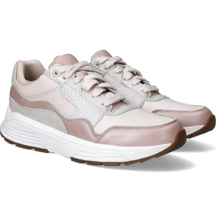 Xsensible Golden Gate Lady Sneakers - Leer - Dames - Beige - Maat 38