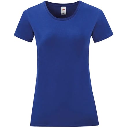 Dames-T-shirt Fruit of the Loom Iconic 150