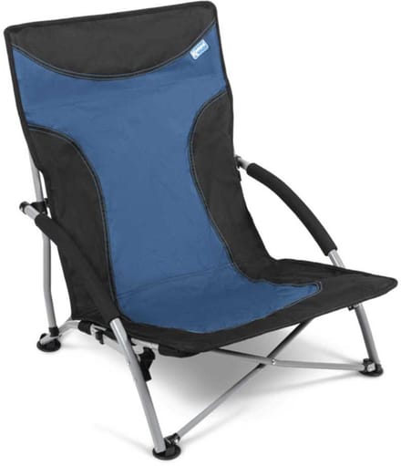 Kampa Sandy Low Chair Midnight Opvouwbare lage campingstoel