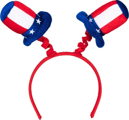 Boland - Diadeem American swing - Één maat - Volwassenen - Unisex - Amerika