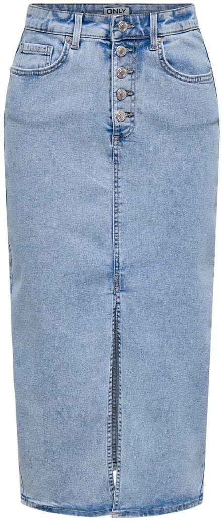 ONLY Denim rok ONLSILJA Midi-rok