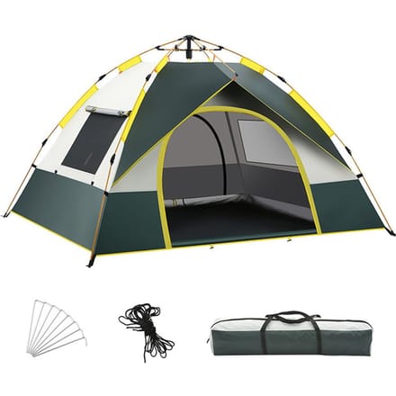 3-4 persoons camping koepeltent Snelle installatie Buitentent Wind- en regendicht Ultravioletbescherming