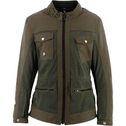 Motorjas canvas - mesh dames Helstons Sahara Air