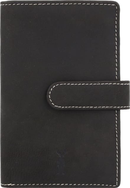 Jack Kinsky Baltimore 818 Portemonnee RFID Leer 15 cm - Jongens - Staand formaat - anthrazit