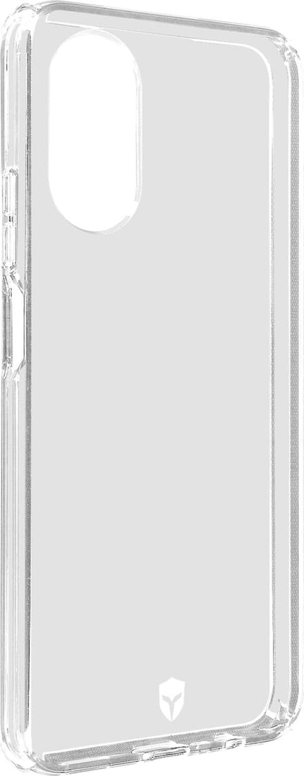 Force Case, Hoesje Geschikt voor Oppo A17 FEEL Schokbestendig, Transparant