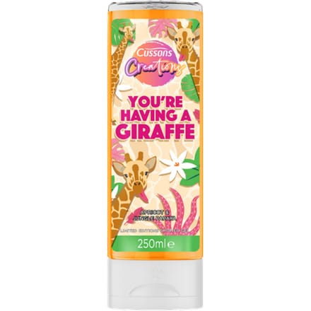 Cussons Creations Having A Giraffe Abrikoos & Jungle Papaya Douchegel - 250 ml
