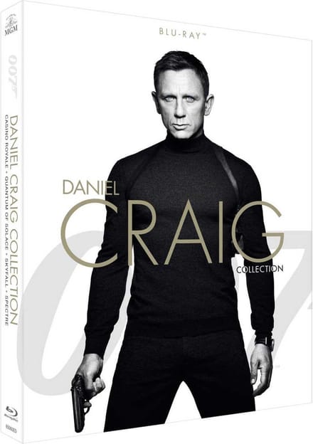 Daniel Craig Collection James Bond 007 (Blu-ray) Import geen NL ondertiteling
