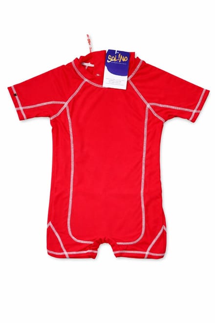 Solino - UV-Zwempak - UPF50+ - Rood - maat 80/86