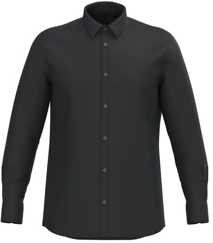 Polycotton popeline overhemd zonder zak Kariban Collection Corporate