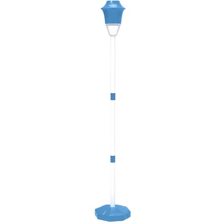 Bellenblaasmachine met Licht Verticale Bellenblazer voor Verjaardag Buiten Bruiloft Kerstfeest blauw