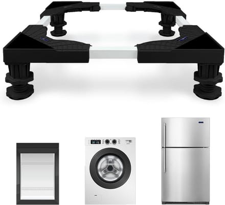 Verstelbare Basisstandaard voor Wasmachine, Koelkast en Droger - Universeel en Antivibratie
