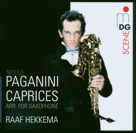 Raaf Hekkema - Paganini: 24 Caprices Op. 1 For Saxophone (CD)