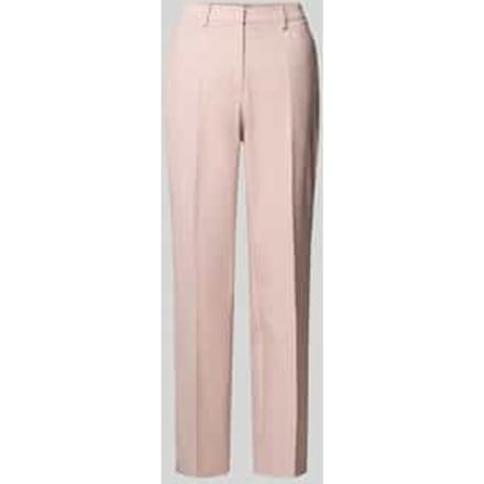 Broek met persplooien en steekzakken