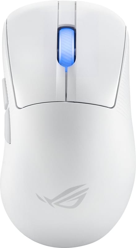 ASUS ROG Keris II Ace - 4K Wireless - Gaming muis - Optisch - 5 knoppen - Wit