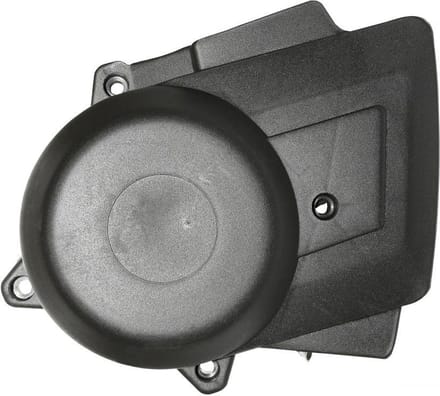 zwarte variatorafdekking voor peugeot 50 vogue bromfiets 1171969400 ventilatorafdekking