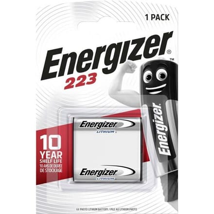 Energizer CR-P2 223 6V lithium batterij