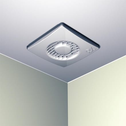 Spiraalzuiger voor wandpunt, wit