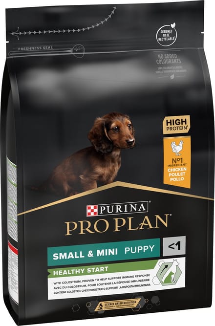 Pro Plan Healthy Start Puppy Small & Mini - Honden Droogvoer - Kip - 3 kg