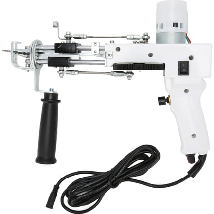 2 in 1 Tapijttuftmachine 40 Steken Per Seconde Instelbare Snelheid Handgemaakt Elektrisch Tapijtpistool US Plug
