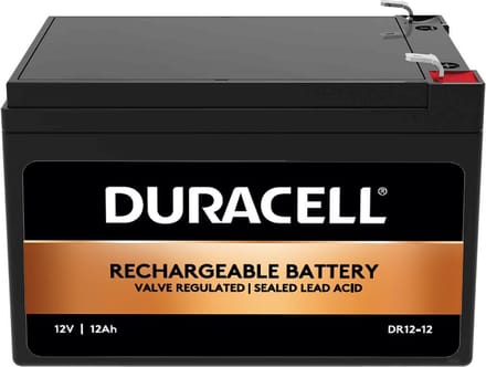 Duracell DR12-12 UPS-accu Sealed Lead Acid (VRLA) 12 Ah 12 V