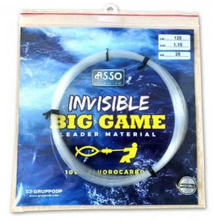 Asso Invisible Big Game 20 M Flurocarbon Transparant 2.00 mm